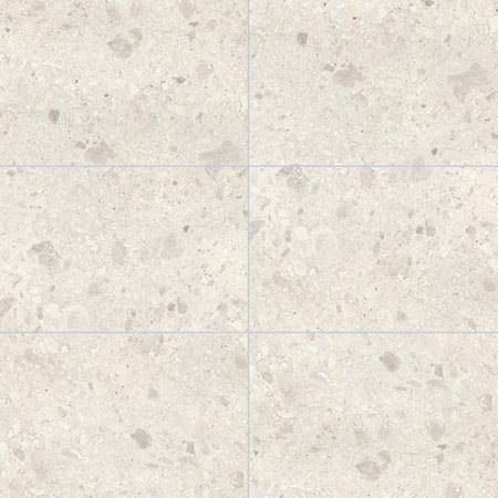 Tile Panel - White Terrazzo (0020) - Hydro-Lock T&G - Tile - 2400 x 598 x 11mm - FSC Mix 70%