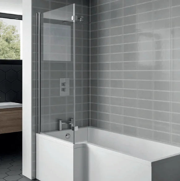 K-Vit KONLE Koncept L Shaped Elite Shower Bath Screen