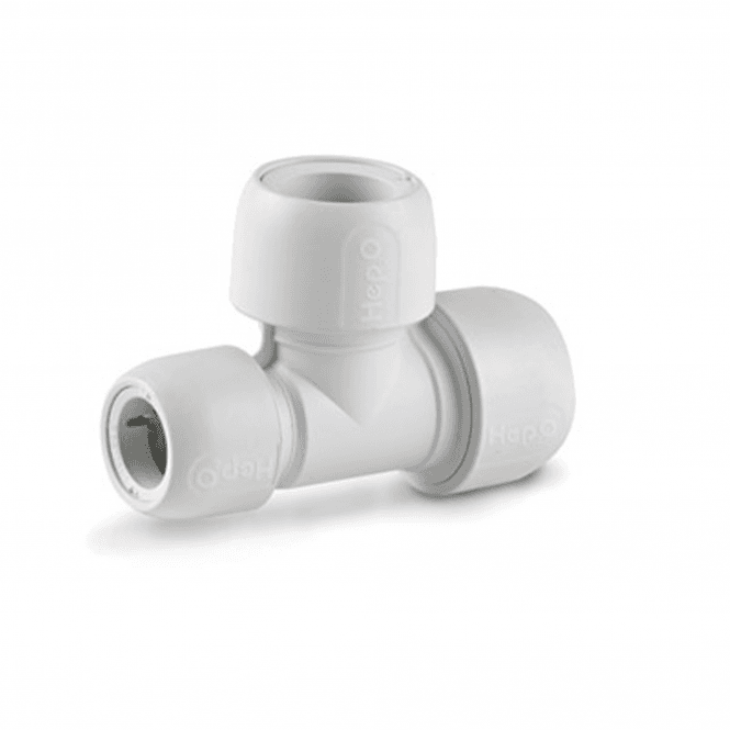 Hep2O HD12/28W End Reduced Tee 28mm x 28mm x 22mm