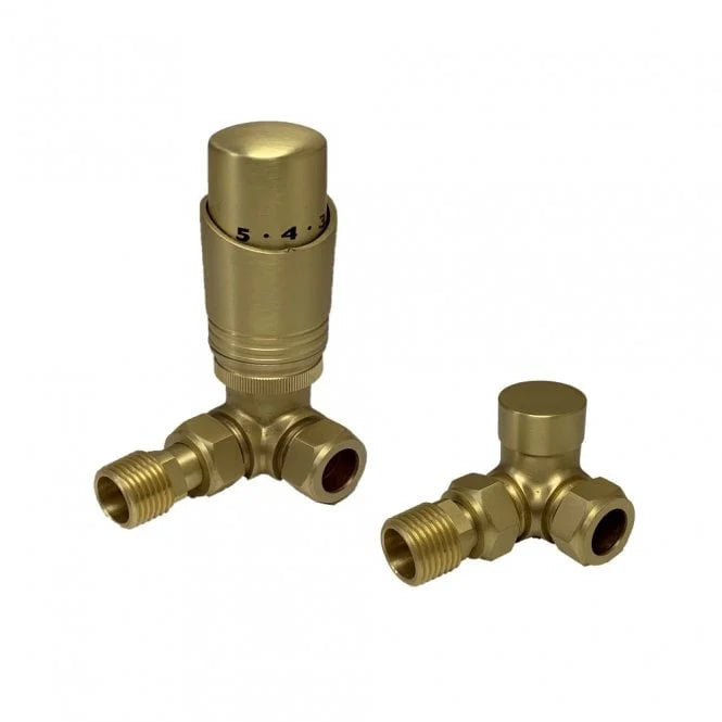 Kartell BR-TRV101C Design Corner TRV Twin Pack - Brushed Brass