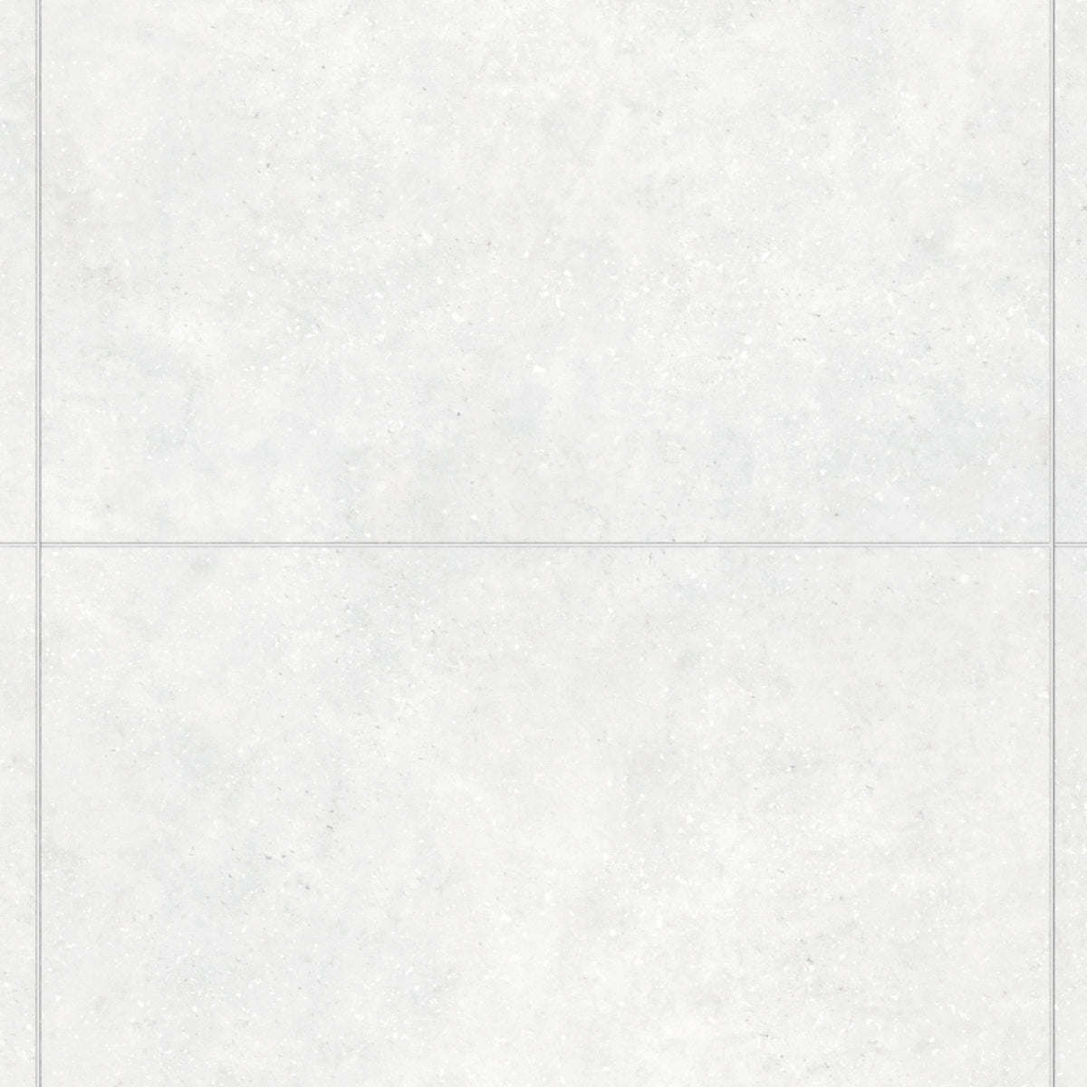 Multipanel Tile Effect White Mineral Hydrolock T&G Wall Panel - 2400 x 598 x 11mm