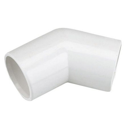 FloPlast OS12 21.5mm White Overflow 135° Bend
