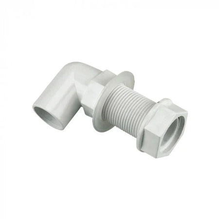 FloPlast White OS15 21.5mm Wh.o/f Bent Tank Conn