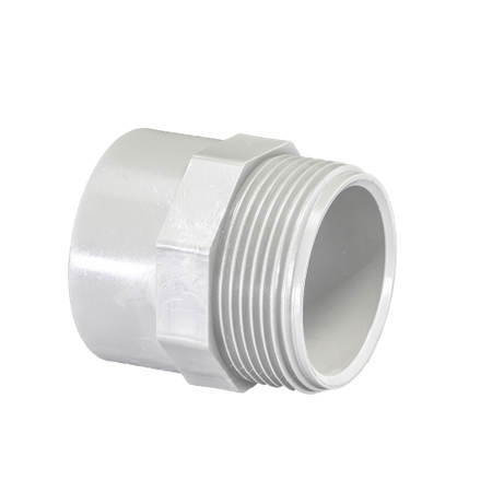 FloPlast White WS64 40mm Wh.abs Male Iron Coup.