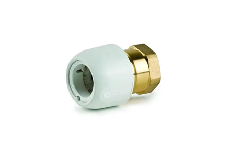 Hep2O HX28/10W Adaptor 10mm x 1/2 FI DZR Brass