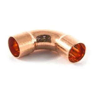End Feed 22mm Long Radius Elbow