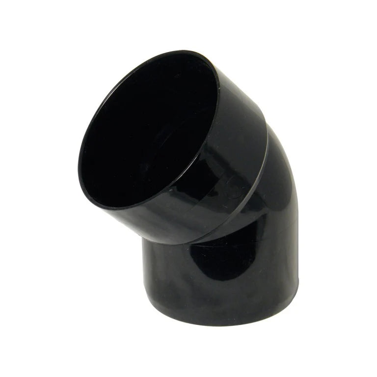 FloPlast Black SP435/SS435 110mm BL.OFF.BEND-BTM