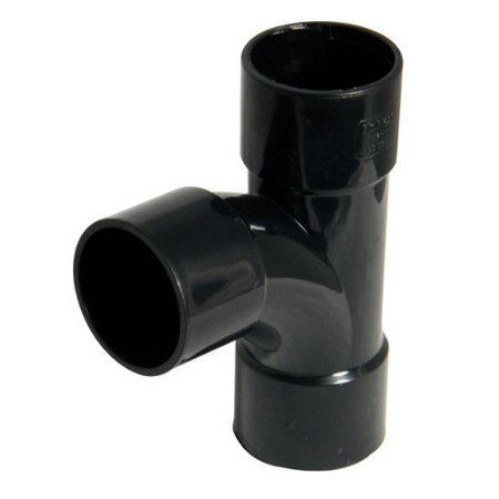 FloPlast WS23 40mm Black ABS Tee