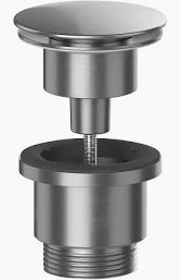 Brushed Nickel Universal Clicker Basin Waste BWUNI/BN