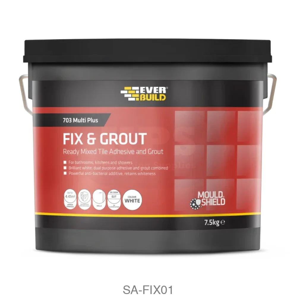 703 FIX & GROUT TILE ADH 1.5KG 487075 FIX01 Compounds & Adhesives