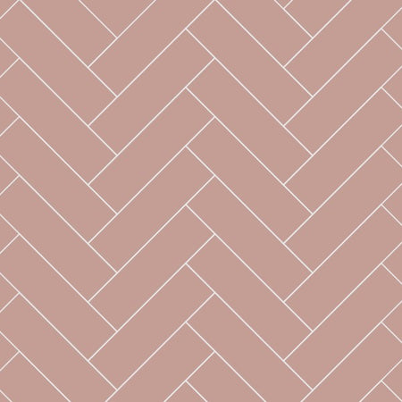 Multipanel Tile Effect Antique Rose Hydrolock T&G Wall Panel - 2400 x 598 x 11mm