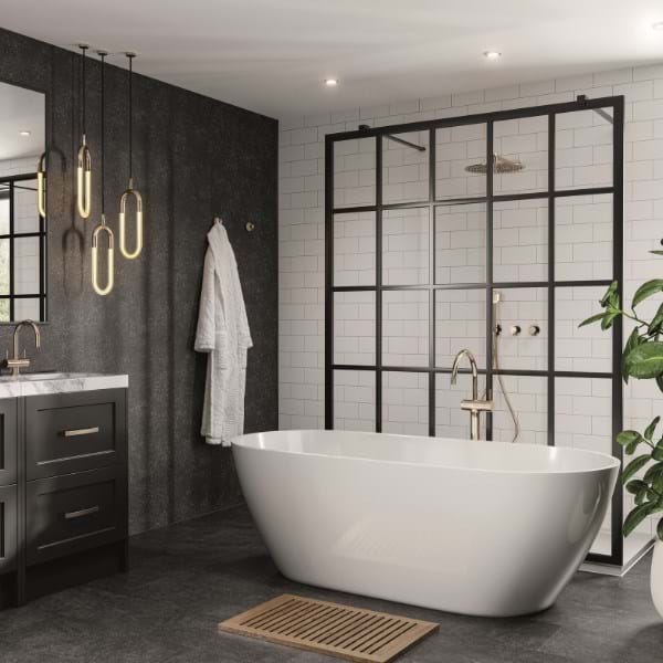 Pure Panel - Black Mineral (0490) - Unlipped - 2400 x 1200 x 11mm - FSC Mix 70%