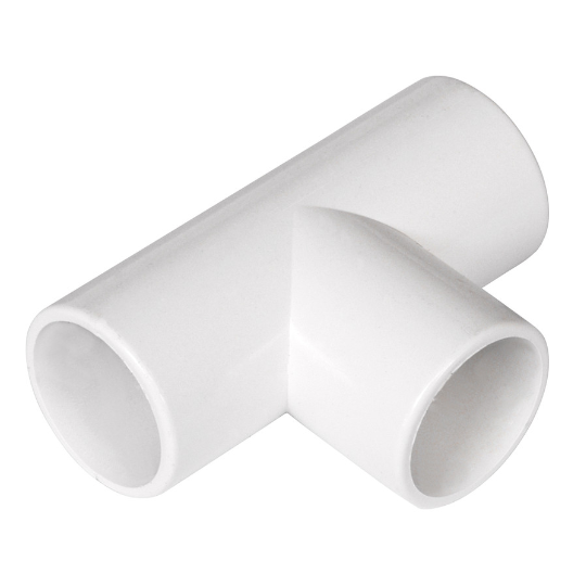 FloPlast OS13 21.5mm White O/f Tee