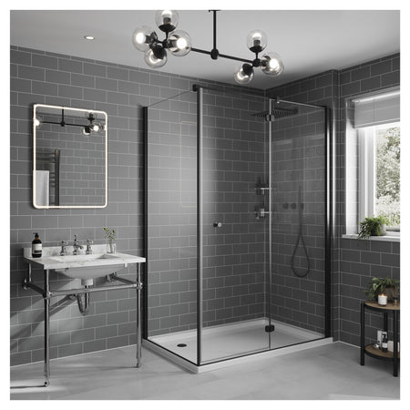 Multipanel Tile Effect Dust Grey Hydrolock T&G Wall Panel - 2400 x 598 x 11mm