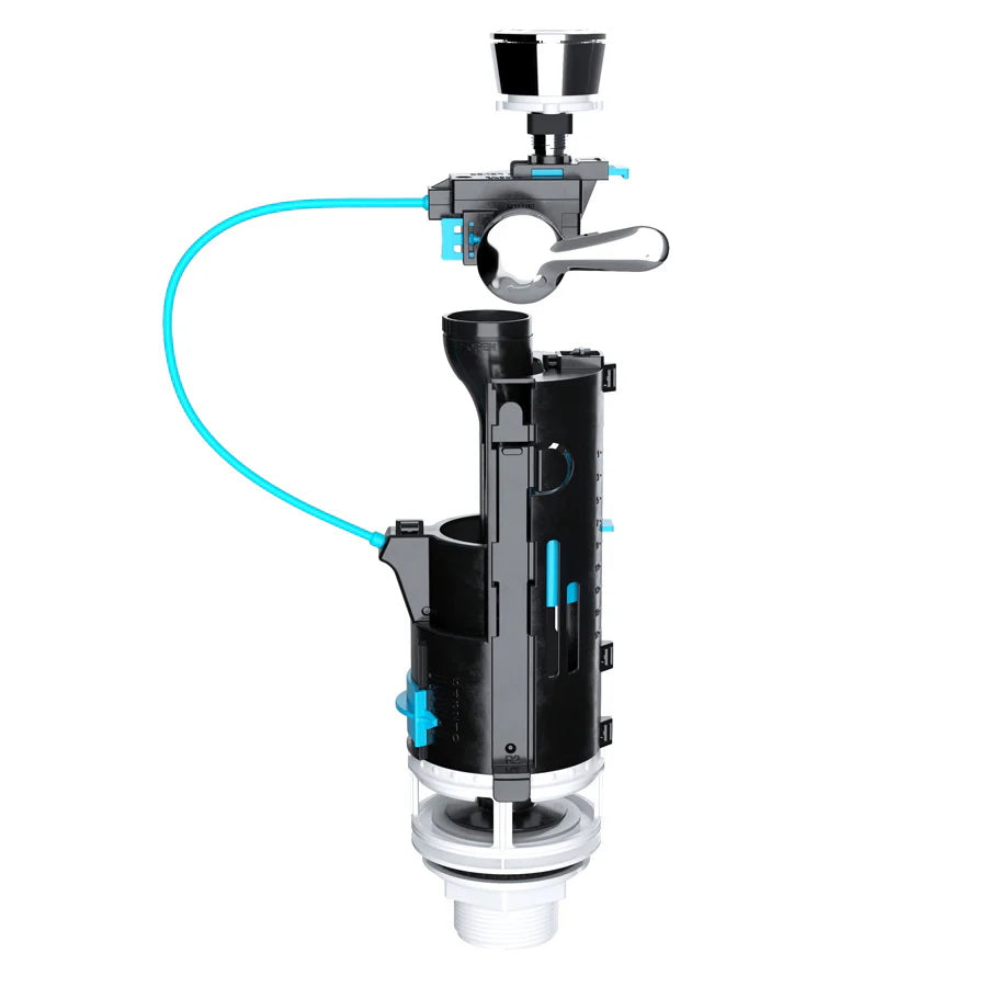 Viva Sanitary Skylo Button & Handle Dual Flush Valve