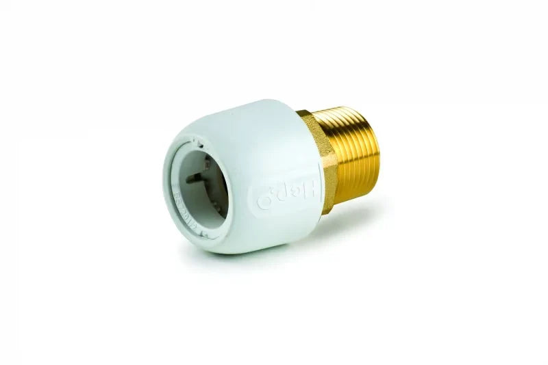 Hep2O HX29/28W Adaptor 28mm x 1 MI Brass
