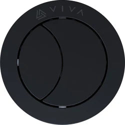 Viva Sanitary Uni Button Matt Black (For Skylo Flush Valves)