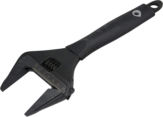 Monument Black Handle Wide Jaw Adj 12in. 62mm Cap