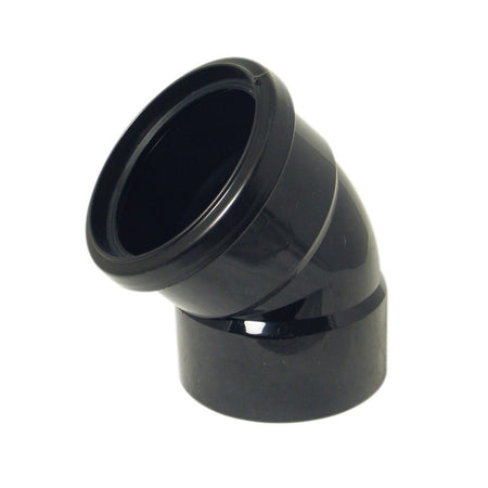 FloPlast SP440/SS440 110mm Black Top Offset Bend