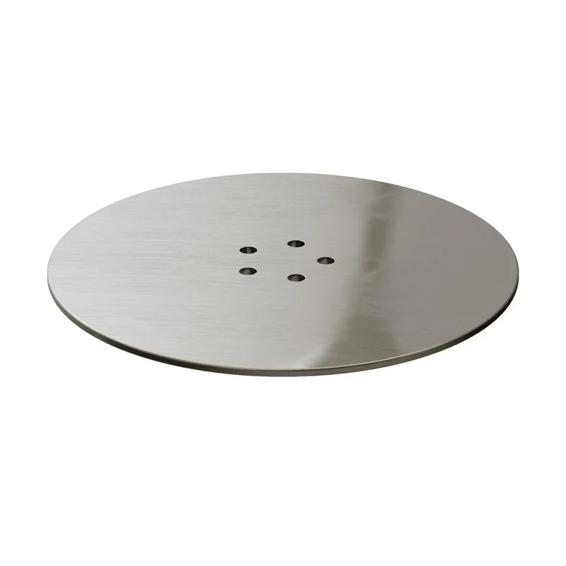 Viva WTSH90/BN 90mm Metal Shower Trap Dome - Brushed Nickel