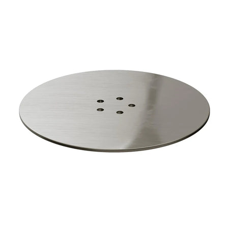 Viva WTSH90/BN 90mm Metal Shower Trap Dome - Brushed Nickel