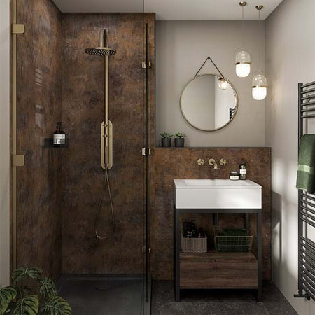 Linda Barker Panel - Corten Elements (8832) - Hydro-Lock T&G - 2400 x 900 x 11mm - FSC Mix 70%
