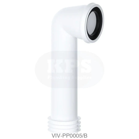 90 Bend Long Tail WC Pan Connector Plumbing Spares