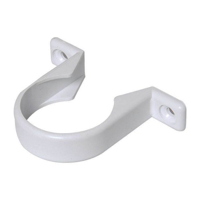 FloPlast WS36 50mm WHITE ABS PIPECLIP