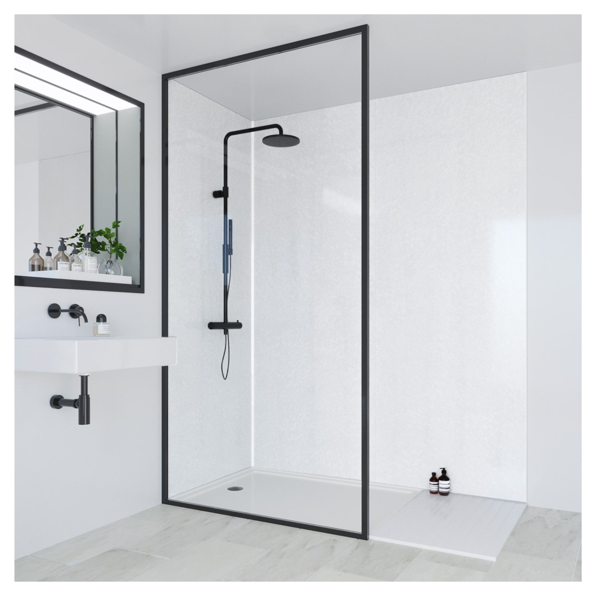 Classic Panel - Frost White (0049) - Unlipped - 2400 x 1200 x 11mm - FSC Mix 70%