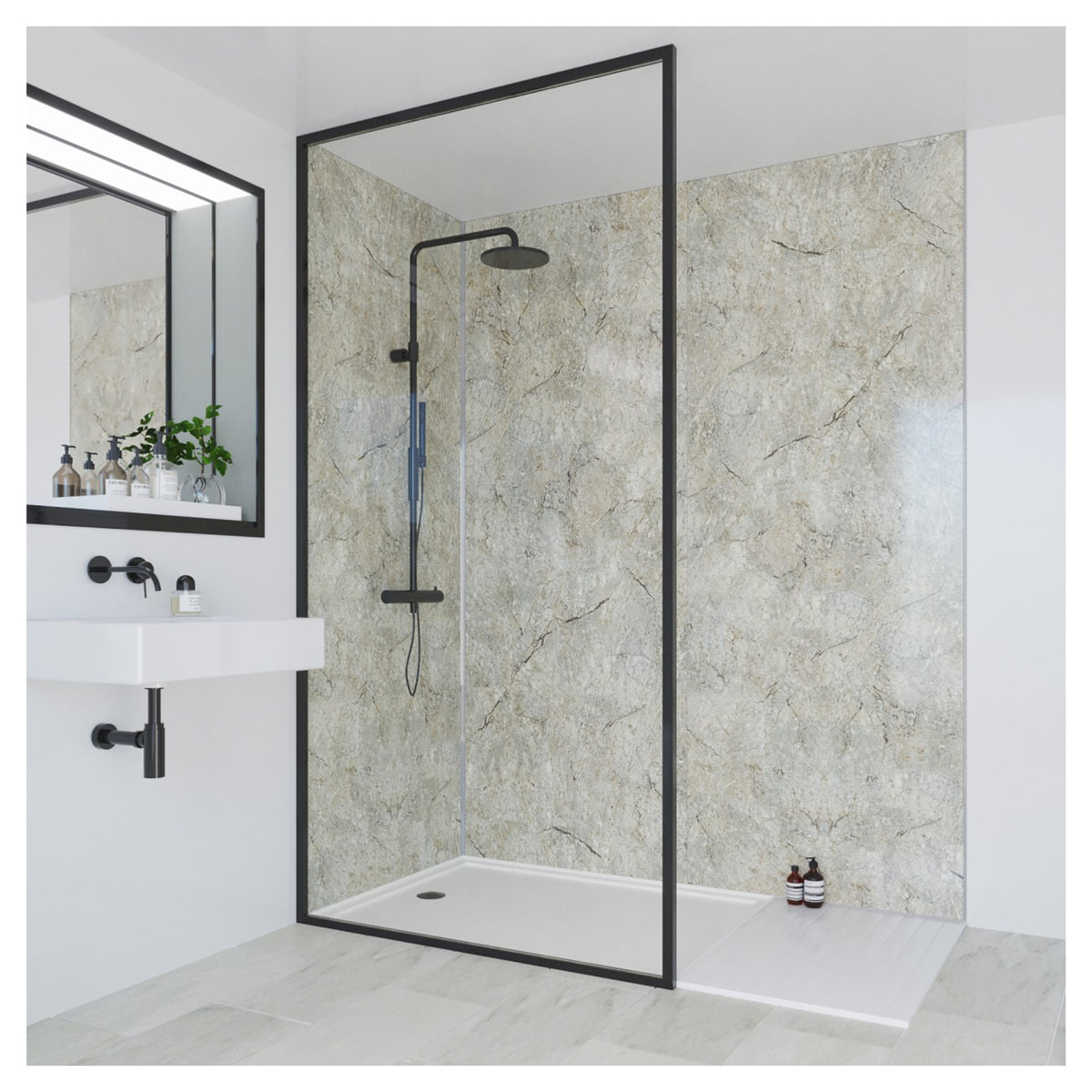 Classic Panel - Antique Marble (0701) - Unlipped - 2400 x 900 x 11mm - FSC Mix 70%