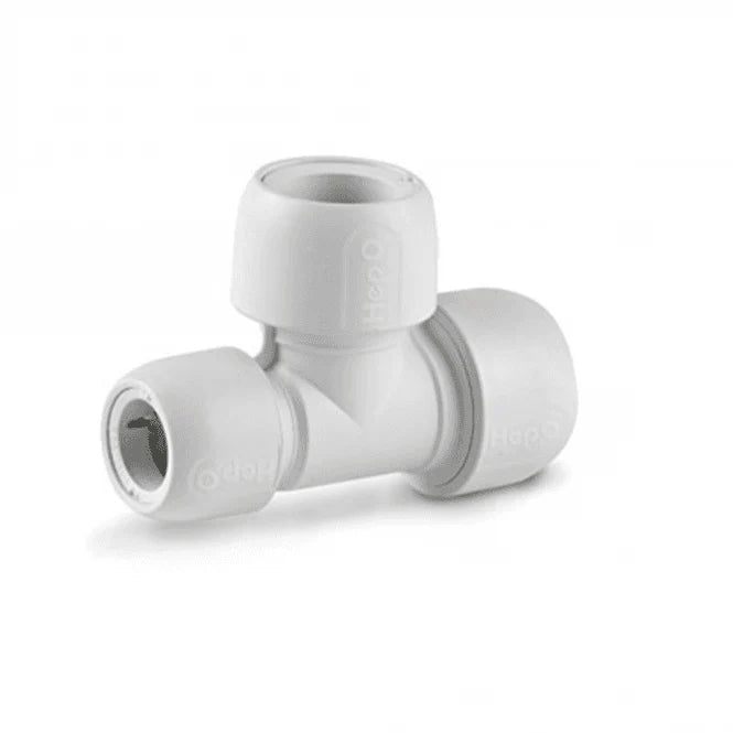 Hep2O HD12/28W End Reduced Tee 28mm x 28mm x 22mm