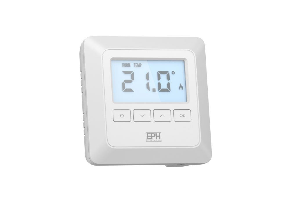 EPH Controls Room Thermostat, Mains Operated