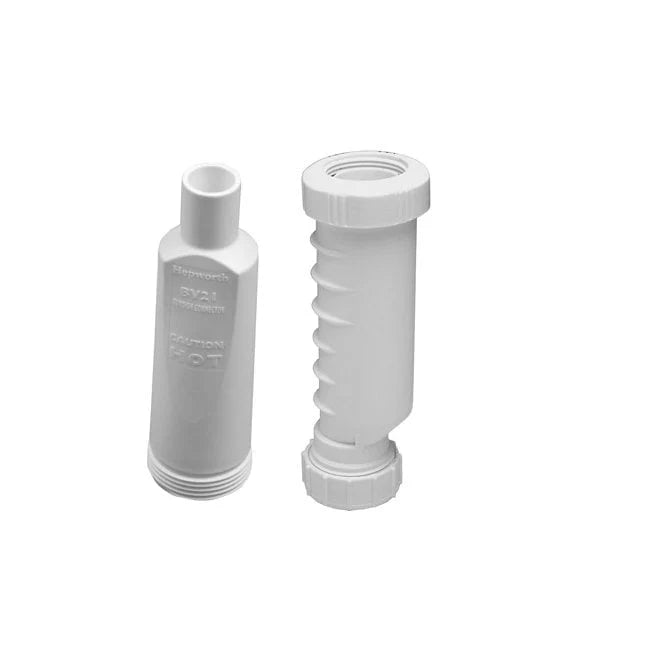 Hep2O BV1/21 WH HepVO Tundish Adaptor Kit White