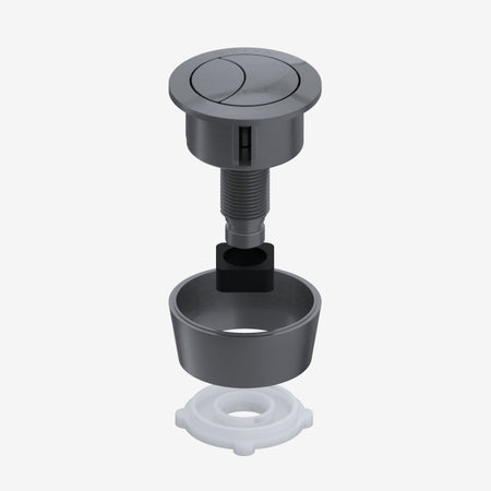 Viva UNI/SBBN Skylo Brushed Nickel Dual Flush Button
