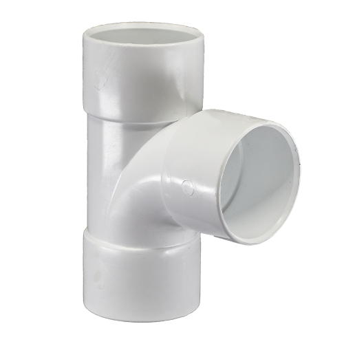 FloPlast WS24 50mm White ABS Tee