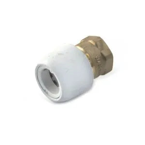 Hep2O HX28/10W Adaptor 10mm x 1/2 FI DZR Brass