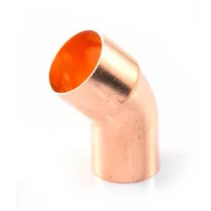 End Feed 22mm 45° Obtuse Street Elbow