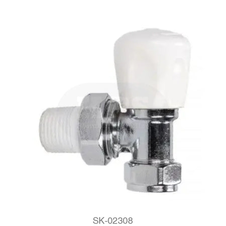 Angled Lockshield Valve Contract Radiator Valves