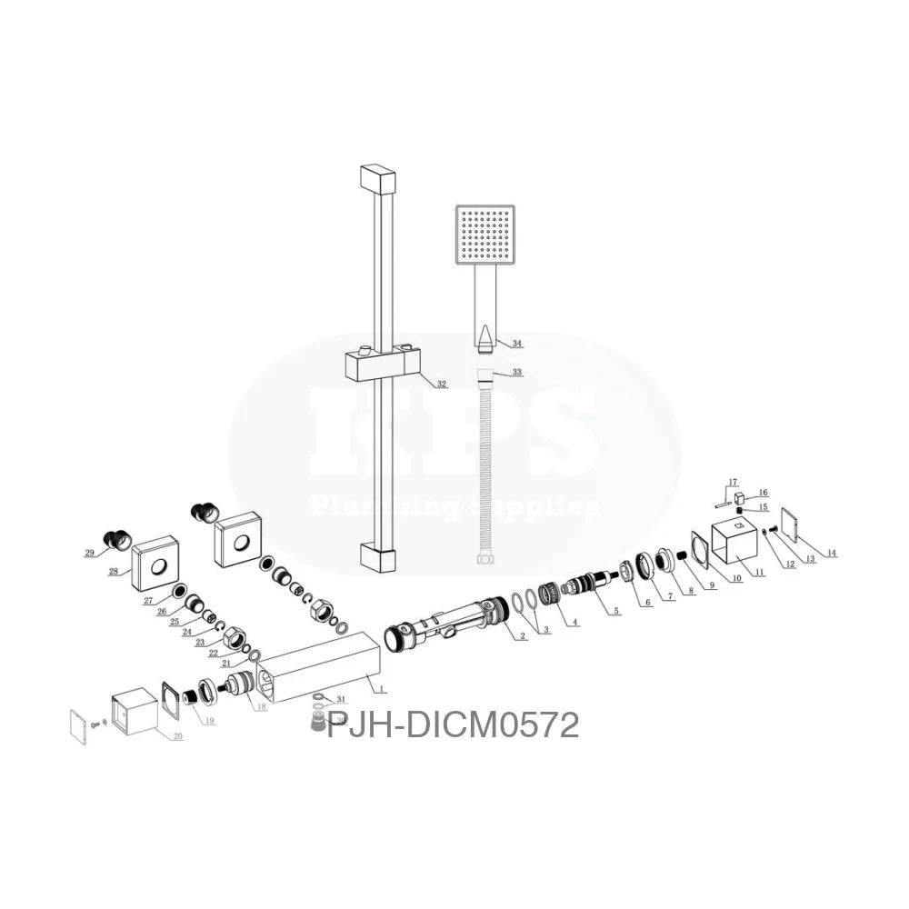 Argo C/Touch Thermo Bar Mxr Shwr Bathroom Brands
