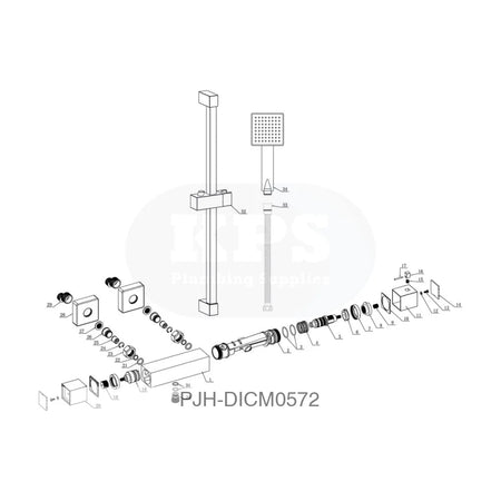 Argo C/Touch Thermo Bar Mxr Shwr Bathroom Brands