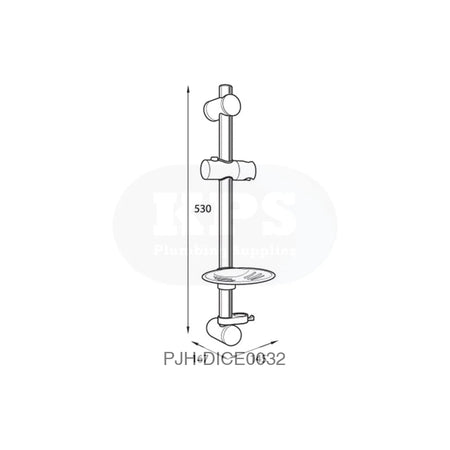 Aspirante 8.5Kw Elec Shower Black Glos Bathroom Brands