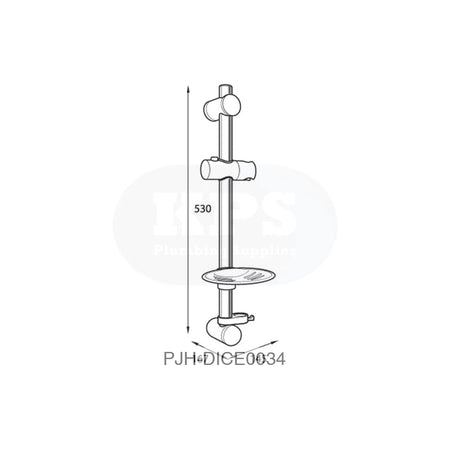 Aspirante 9.5Kw Elec Shower Black Glos Bathroom Brands