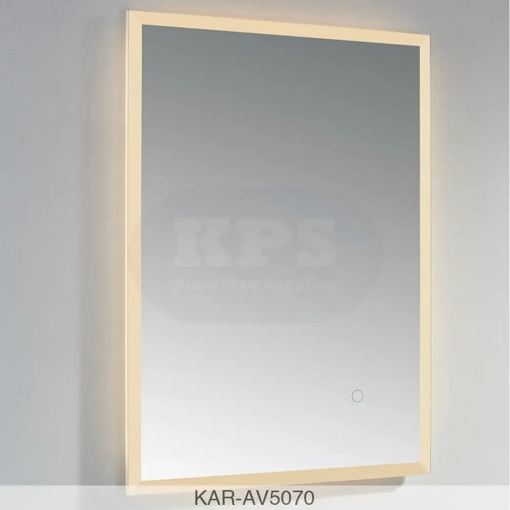 Avening 500x700mm Acrylic Edge Bathrooms-Furniture-Mirrors & Cabinets