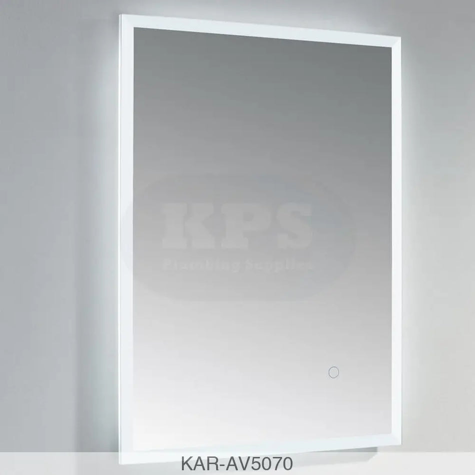 Avening 500x700mm Acrylic Edge Bathrooms-Furniture-Mirrors & Cabinets