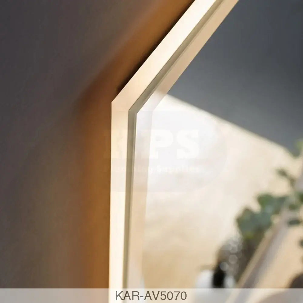 Avening 500x700mm Acrylic Edge Bathrooms-Furniture-Mirrors & Cabinets