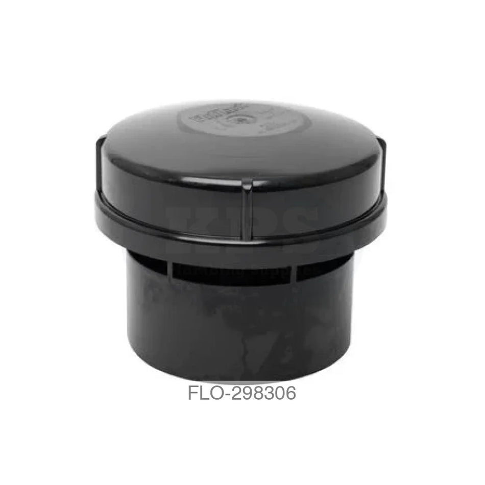 AX110 Air Admittance Valve 110mm External Black Waste Soil Systems