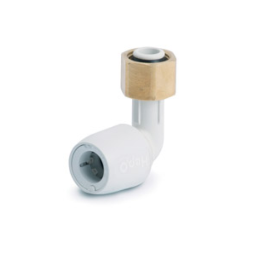 Hep2O HD27/15W Bent Tap Connector 15mm x 1/2 BSP