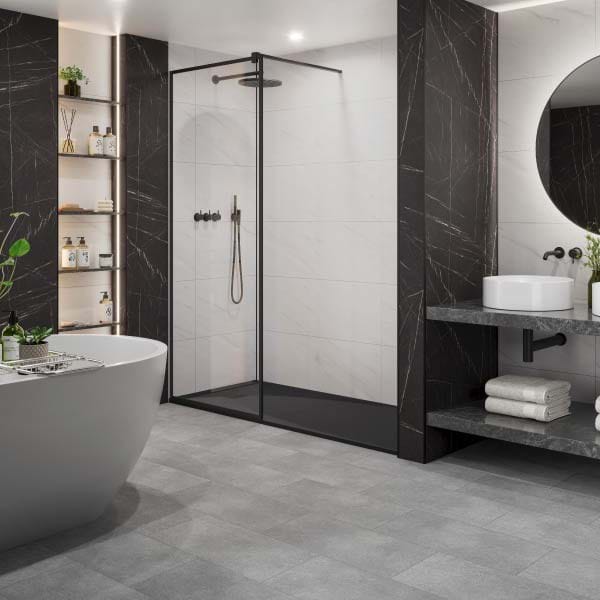 Click Drop Floor - Vicenza - Tile - 604 x 302 x 6mm - 9PK - 1.64m2 Per Pack