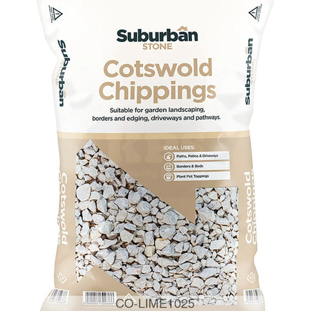 Bag 10mm Limestone Chippings 25kg Consumables