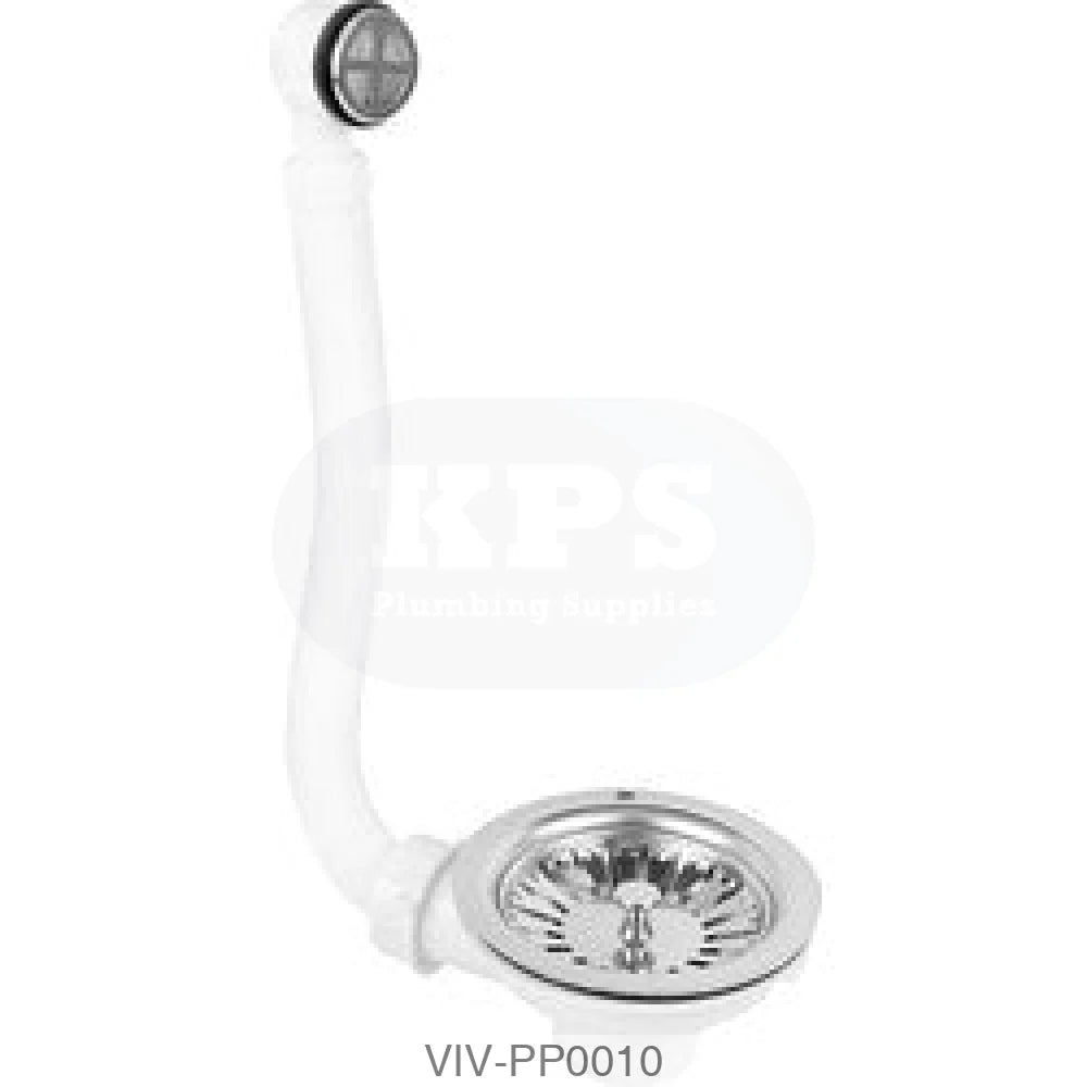 Basket Strainer Waste (Round Overflow) Plumbing Spares